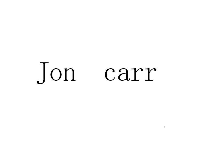 JON CARR